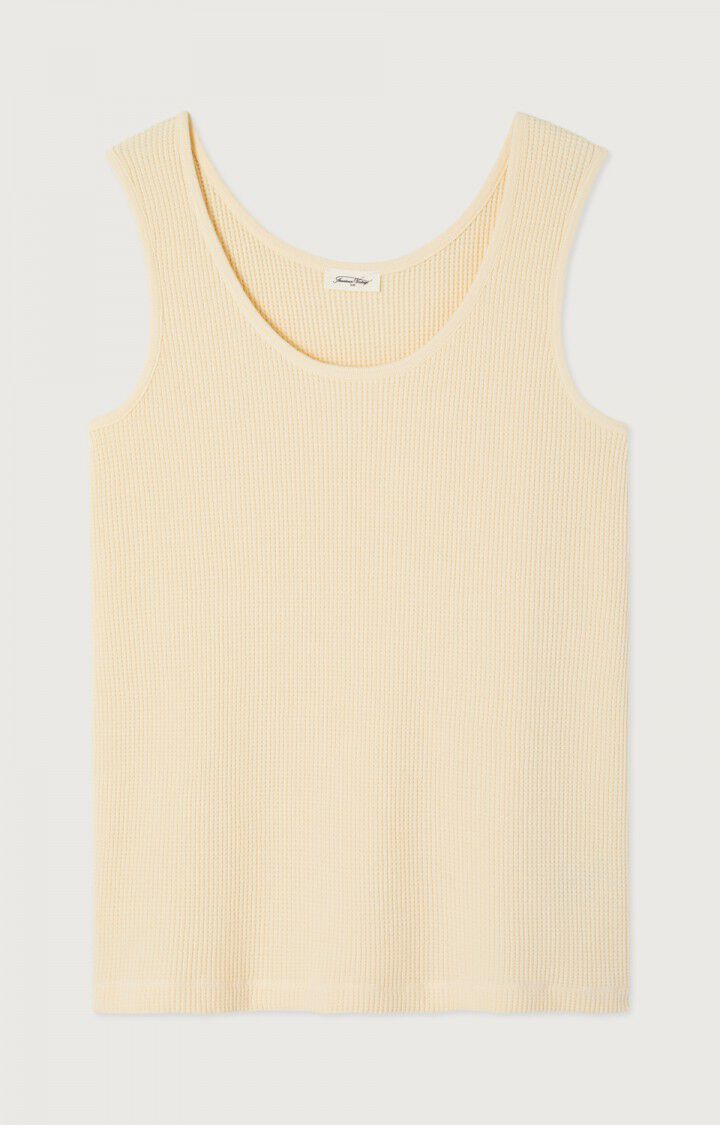 Women&rsquo;s tank top Uscow - ECRU VINTAGE - Beige