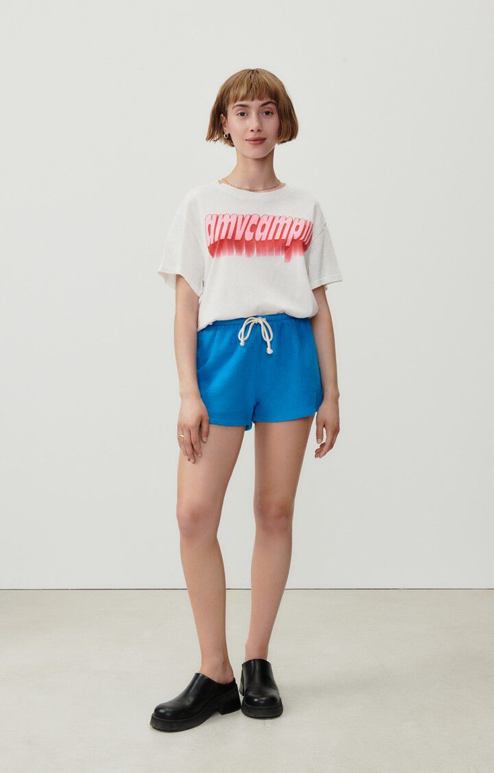 T-shirt femme Aksun, BLANC ET ROSE, hi-res-model