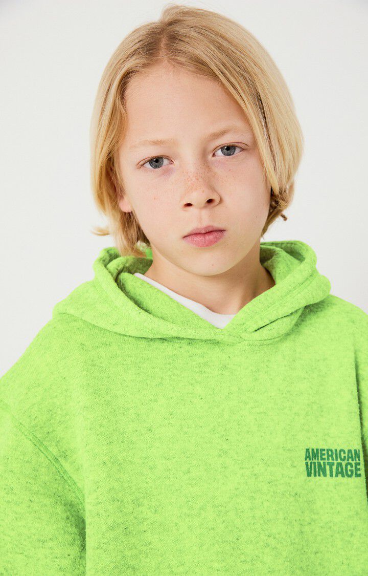 Kids' sweatshirt Evona - OVERDYED FLUORESCENT YELLOW - Yellow
