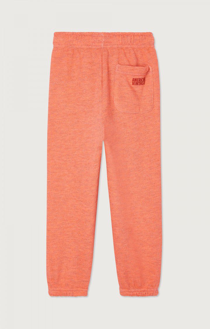 Kid's joggers Doven, OVERDYED FLUORESCENT ORANGE, hi-res