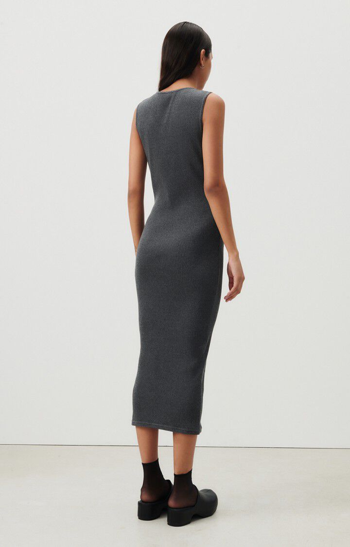 Women's dress Piwik - MELANGE CHARCOAL - Grey