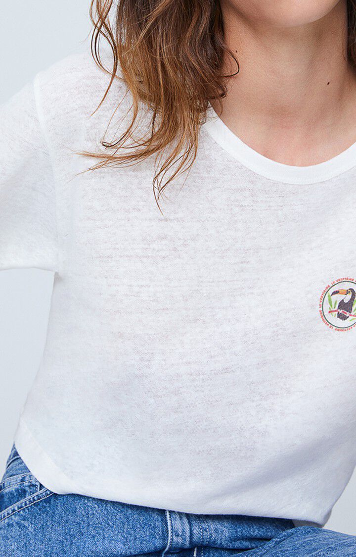 Women's t-shirt Kuzz, WHITE, hi-res-model