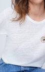 Women's t-shirt Kuzz, WHITE, hi-res-model
