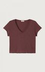 T-shirt femme Sonoma, GRENAT VINTAGE, hi-res