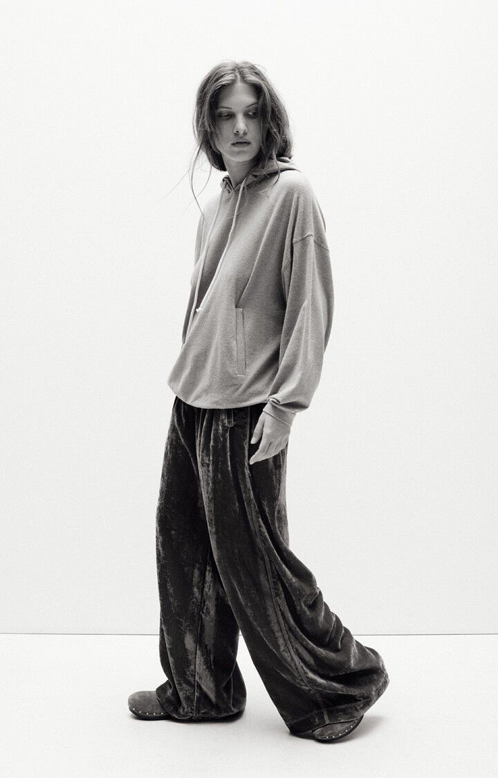 Women's hoodie Ypawood, MELANGE MACCHIATO, hi-res-model