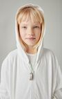 Kids' zipped hoodie Sonoma, WHITE, hi-res-model
