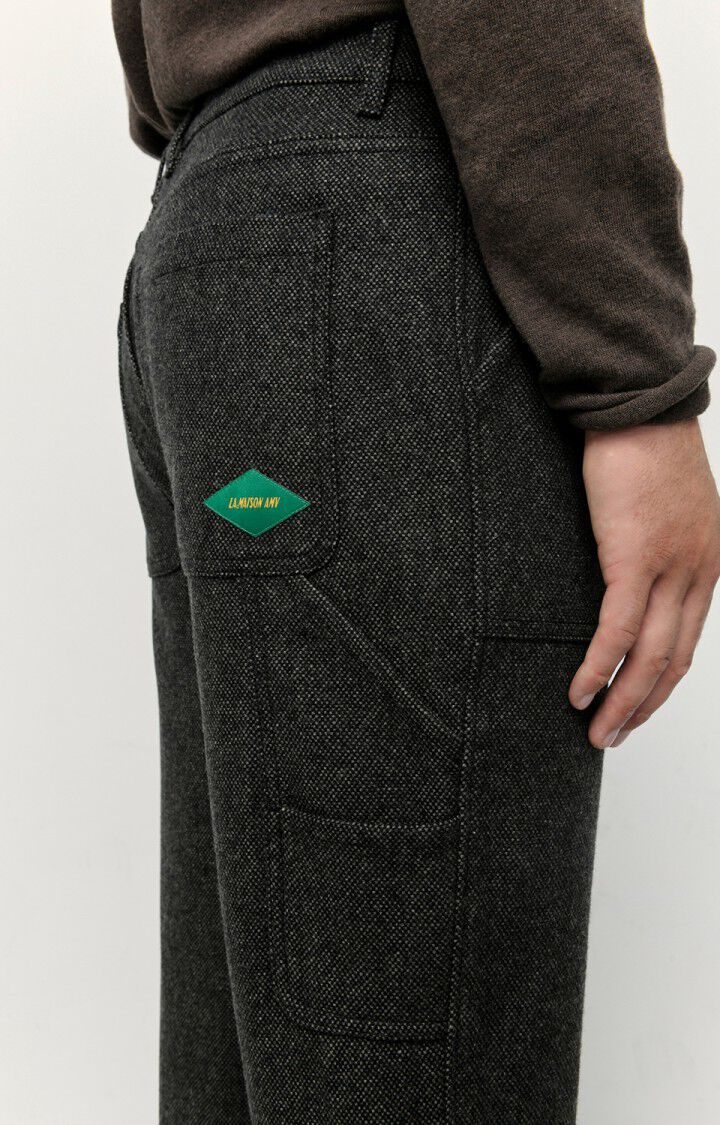 Men's trousers Udytown, MELANGE EBONY, hi-res-model