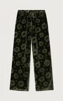 Women's trousers Antaz - FOREST FLOWER - Green - Gris - XS