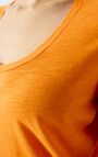 T-shirt femme Jacksonville - VITAMINES VINTAGE - Orange - XS