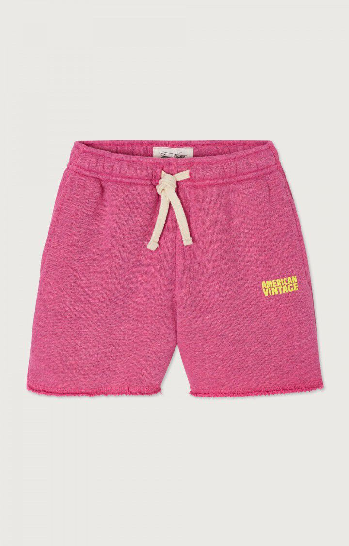 Kid's shorts Doven - OVERDYED FLUO GERANIUM - Pink