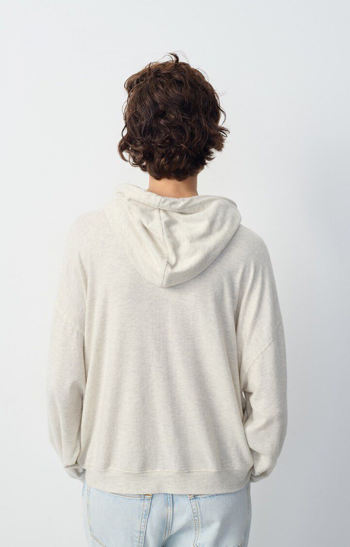 Women's hoodie Ypawood, HEATHER GREY, hi-res-model