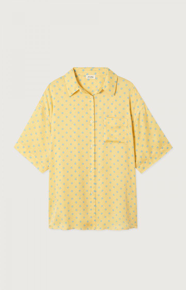 Women's Shirt Bovalow - MARTHE - Yellow - Bleu
