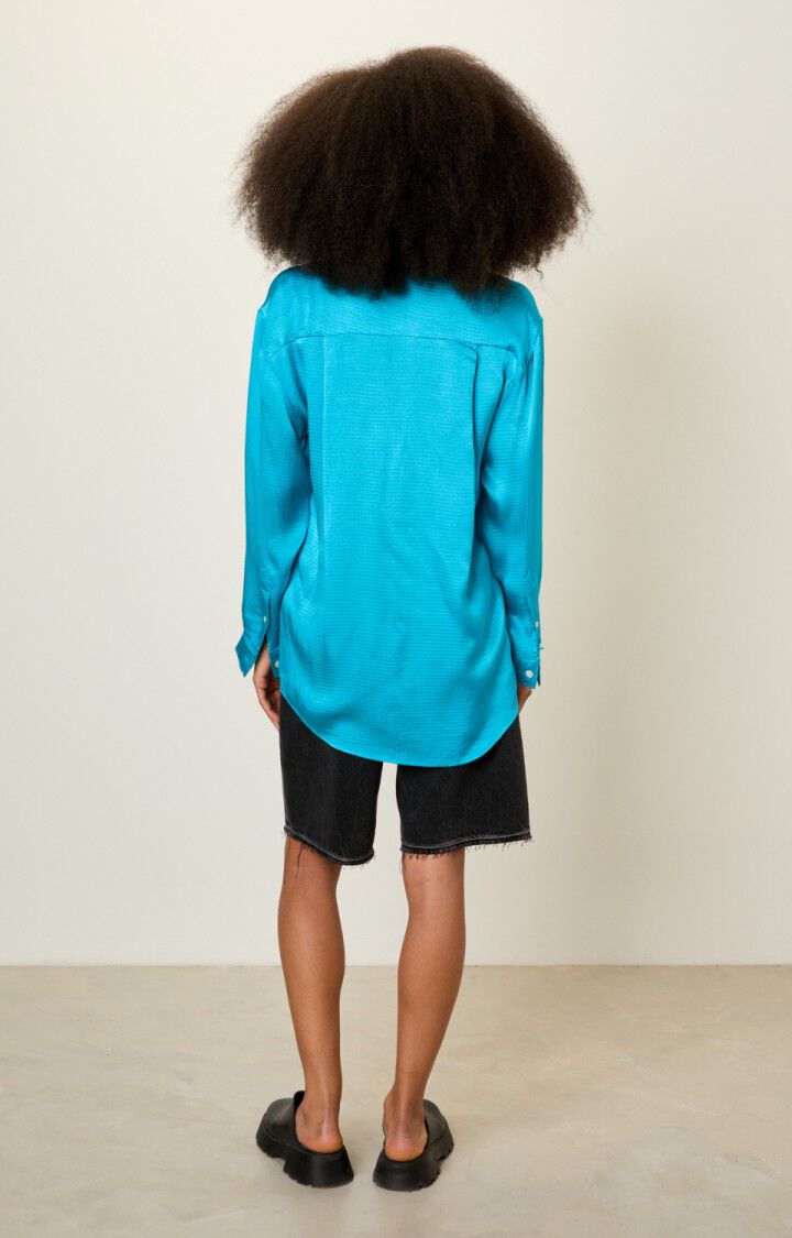 Women's shirt Shaning, AQUA, hi-res-model
