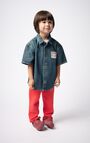 Kid's shirt Ozyr - MEDIUM GREEN CAST - 5
