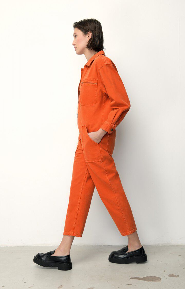 Women's jumpsuit Datcity - VINTAGE TILE Orange - E22 | American 