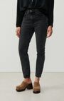 Women's fitted jeans Yopday, BLACK, hi-res-model