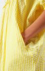 Women's dress Oozy - FLUORESCENT YELLOW STRIPES - Yellow - XS-S