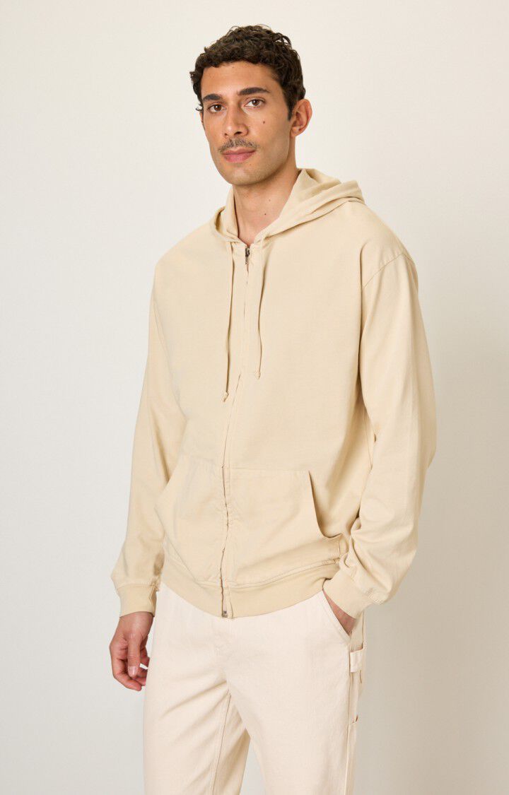 Men's sweatshirt Fizvalley - FOG VINTAGE - Beige - M