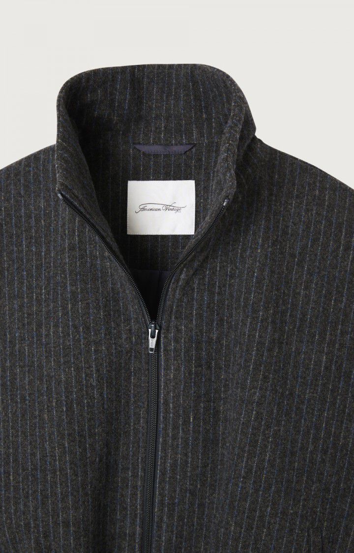 Women's jacket Dopabay, GREY AND BLUE STRIPES, hi-res