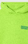 Kids' sweatshirt Evona, OVERDYED FLUORESCENT YELLOW, hi-res