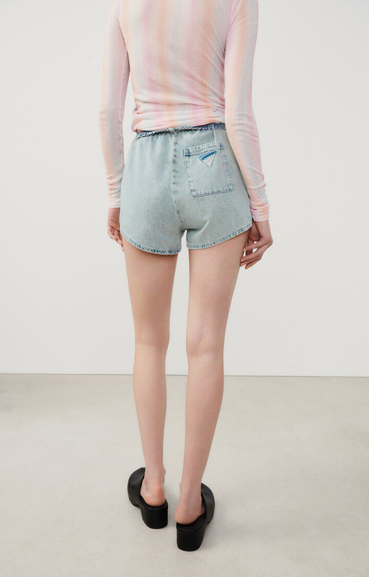 Women's shorts Besobay - STONE DIRTY - Blue - Beige - M