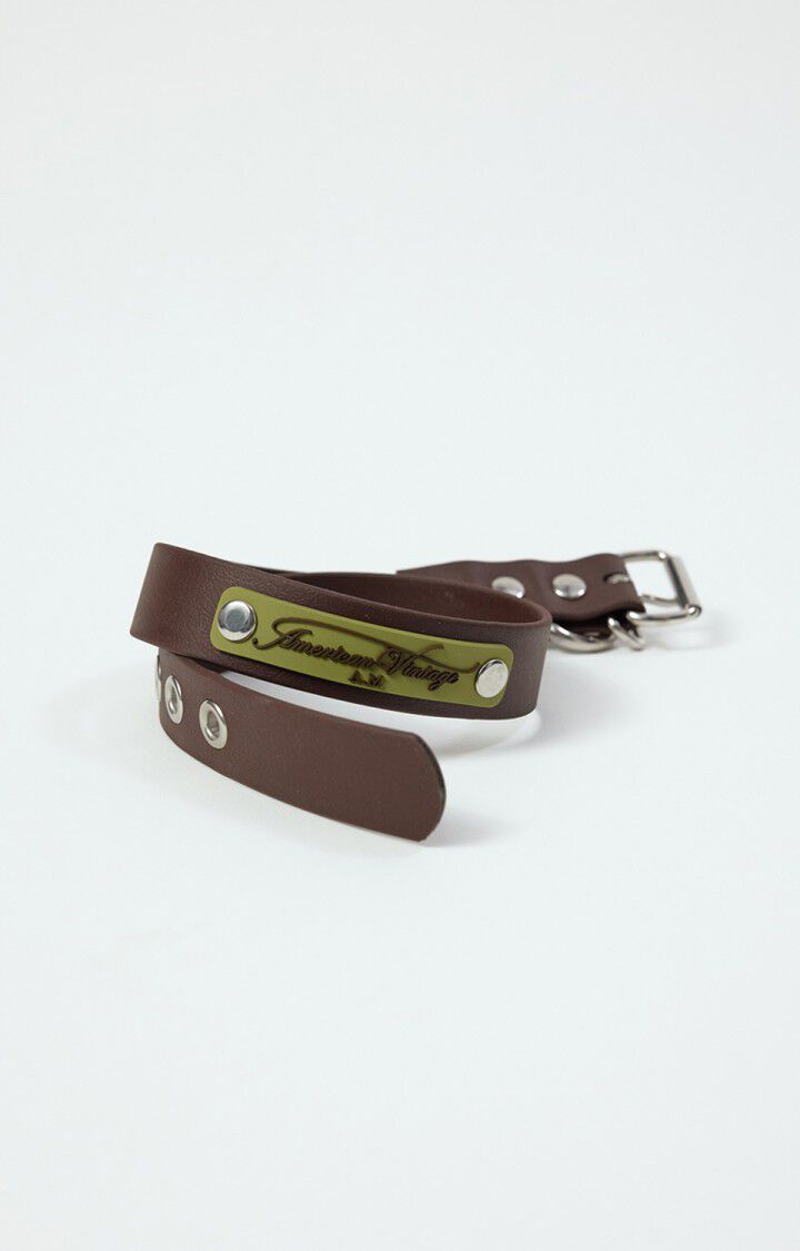 AMV DOGS dog collar - BROWN - Brown