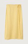 Women's skirt Bovalow - MARTHE - Yellow - Bleu - S