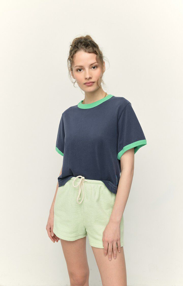 T-shirt femme Ylitown, PETROLE, hi-res-model