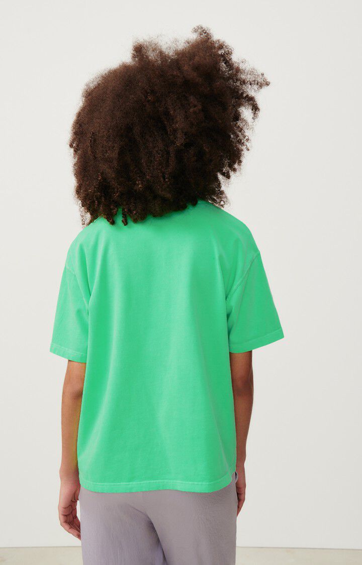 Women's t-shirt Fizvalley, FLASHY GREEN, hi-res-model