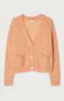 Damencardigan Bymi - APRIKOSENBAUM MELIERT - Orange - M-L
