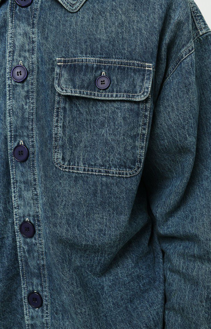 Men's shirt Fybee, STONE BLUE, hi-res-model