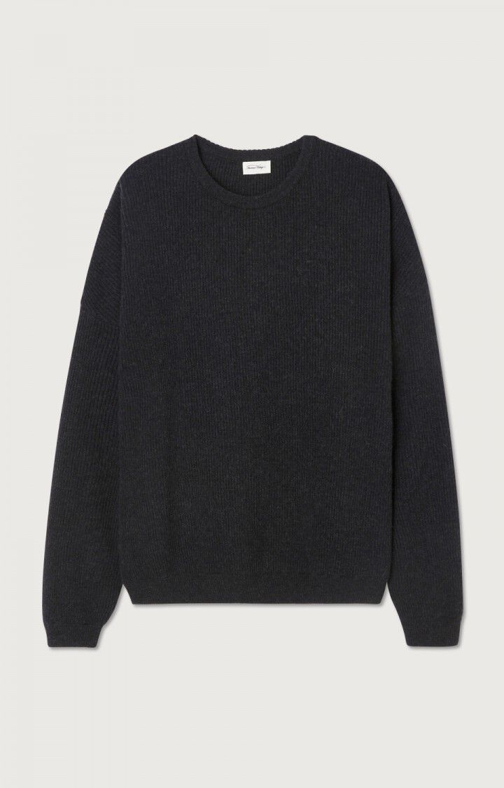 Men's jumper Wampiti - MELANGE CHARCOAL - Black