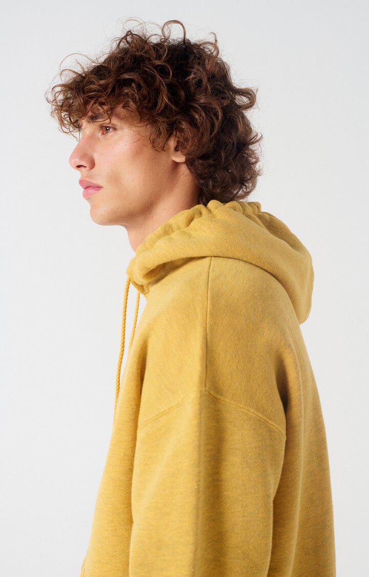 Herenssweater Doven, CURRY OVERGEVERFD, hi-res-model