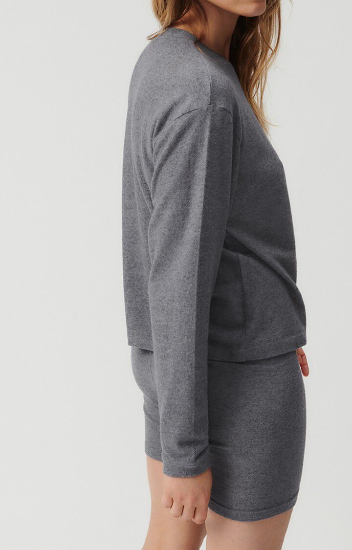 Women's t-shirt Ypawood, MELANGE CHARCOAL, hi-res-model