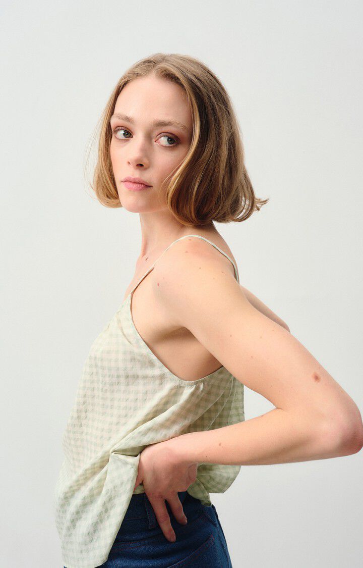 Pykoboo - OPAL VICHY - Green - Blanc - S