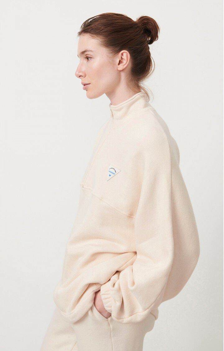 Women's sweatshirt Xybay, ECRU, hi-res-model