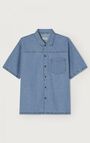 Camisa hombre Gowbay, MEDIUM BLUE, hi-res
