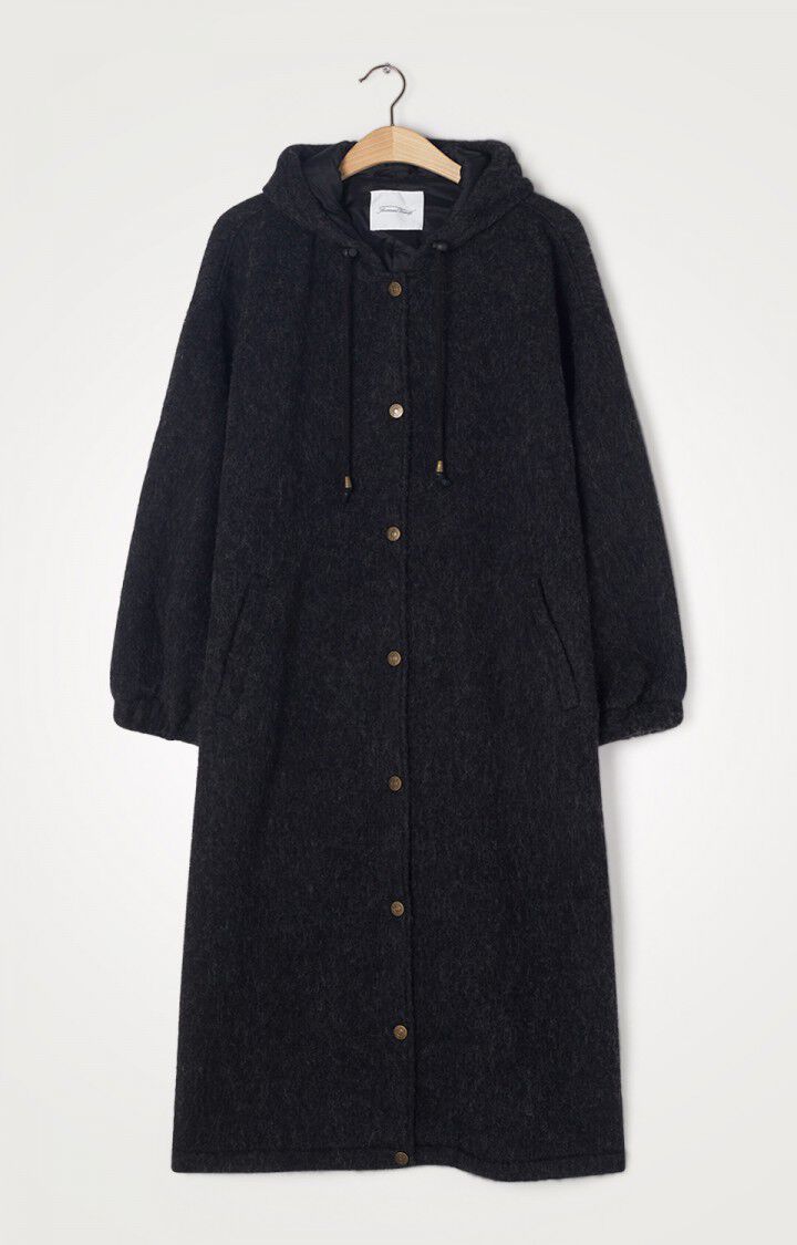 Women's coat Zalirow, CHARCOAL MELANGE, hi-res