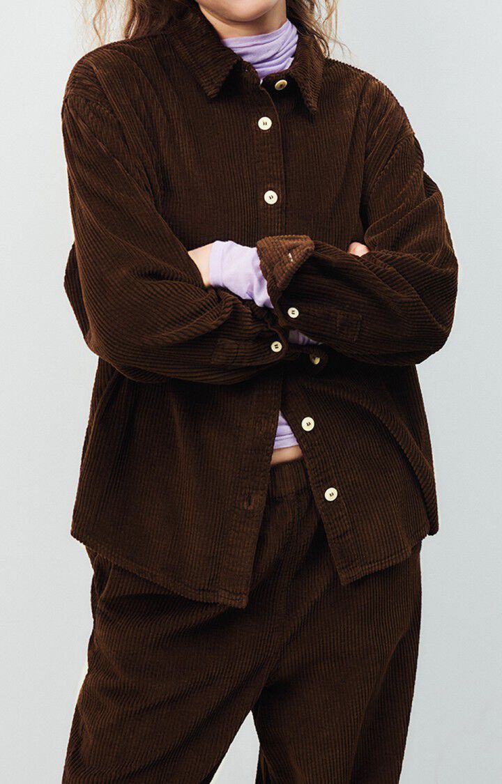 Women's shirt Padow - VINTAGE BROWNIE - Brown