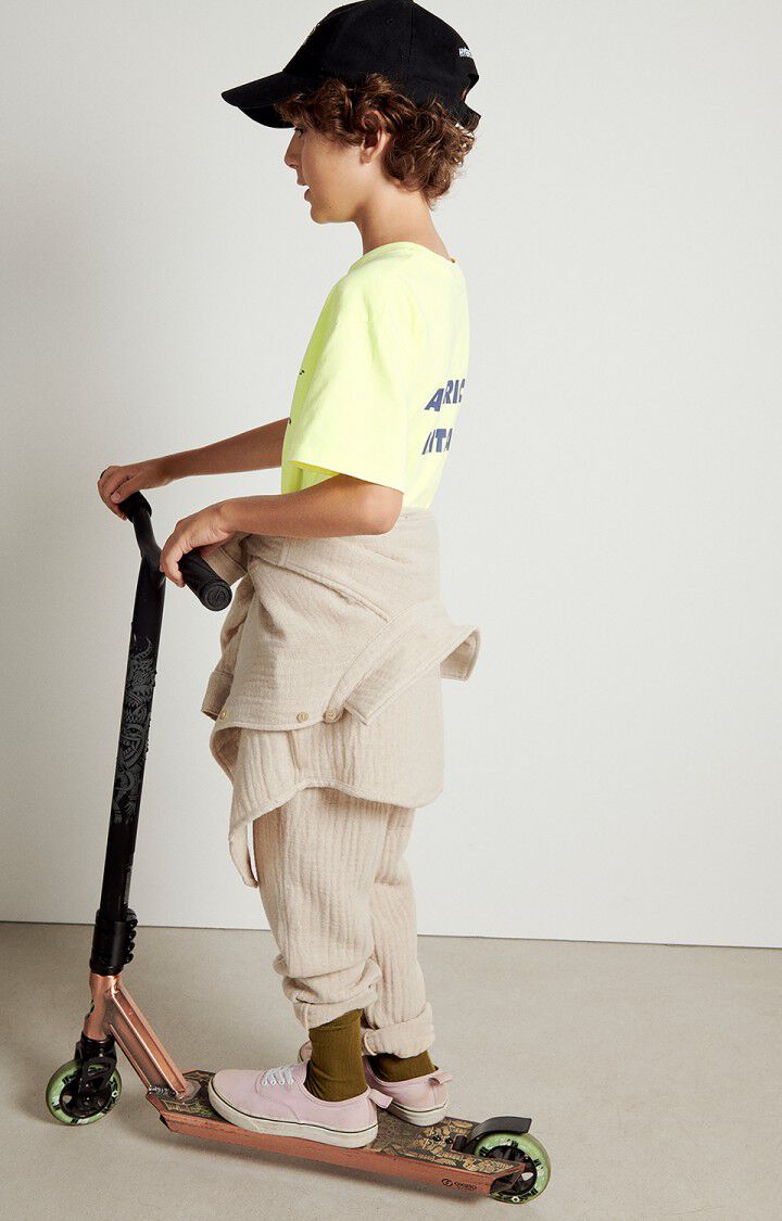 Pantalon enfant Yenboro, BRUME CHINE, hi-res-model