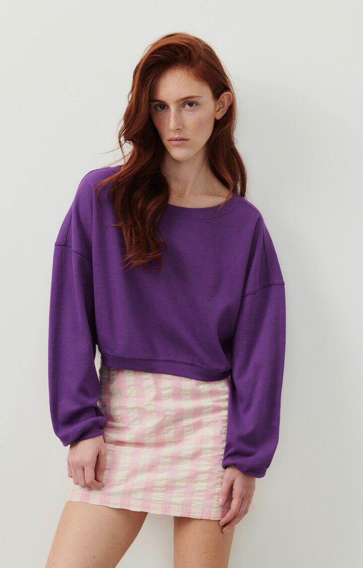 Women's sweatshirt Lebow, ULTRAVIOLET, hi-res-model