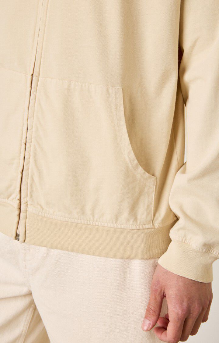 Men's sweatshirt Fizvalley - FOG VINTAGE - Beige - M