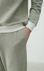 Men's sweatshirt Didow, SAGE MELANGE, hi-res-model