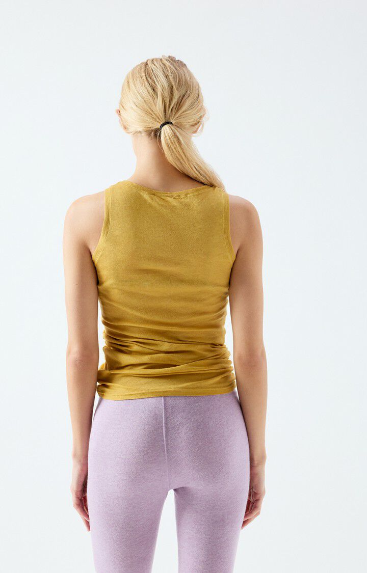 Women's tank top Massachusetts - CURRY VINTAGE - Orange - S