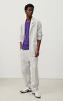 Men's trousers Keostreet, KHAKI AND WHITE STRIPES, hi-res-model