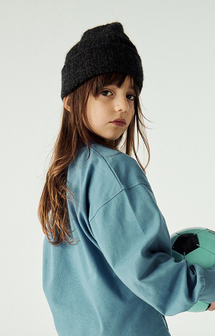 Kid's beanie East, MELANGE CHARCOAL, hi-res-model