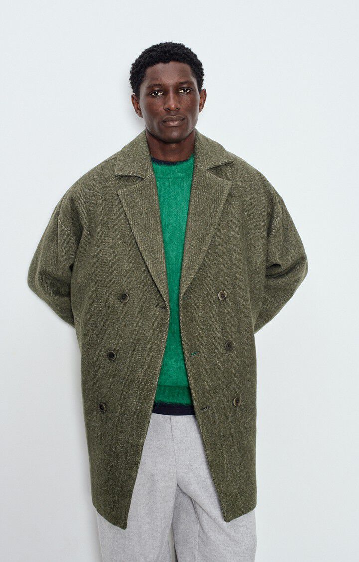 Men's coat Frazy - CAMOUFLAGE MELANGE 58 Long sleeve Green - H25