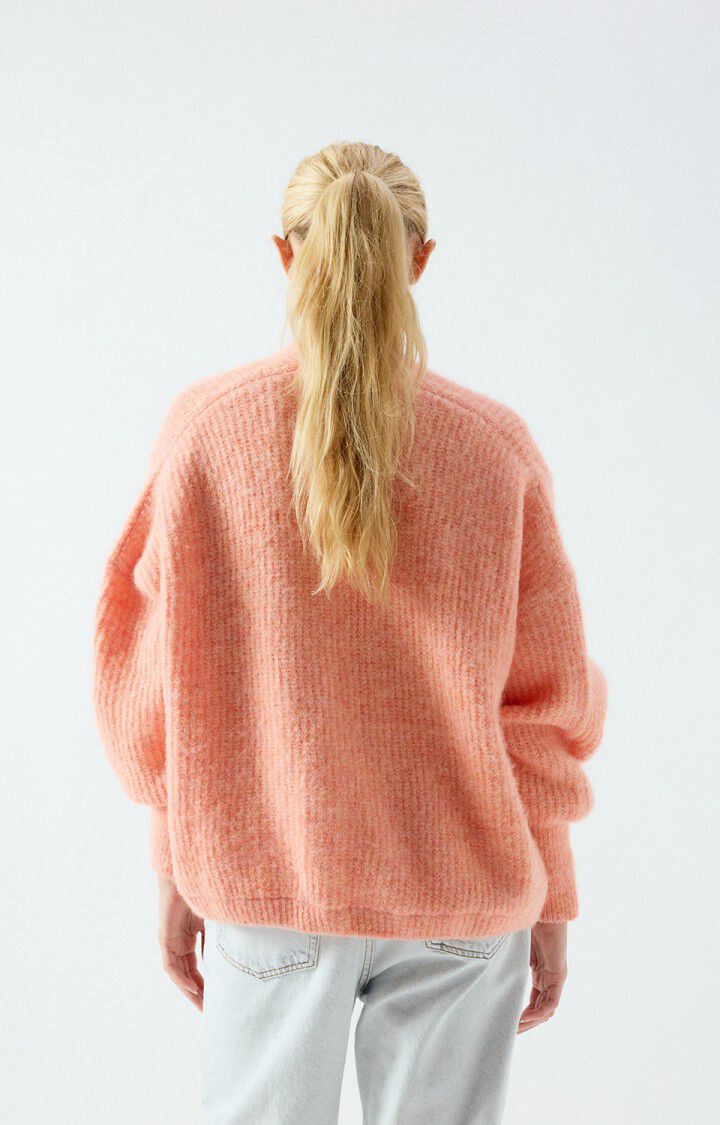 Women's cardigan East, WHITE PEACHES MELANGE, hi-res-model