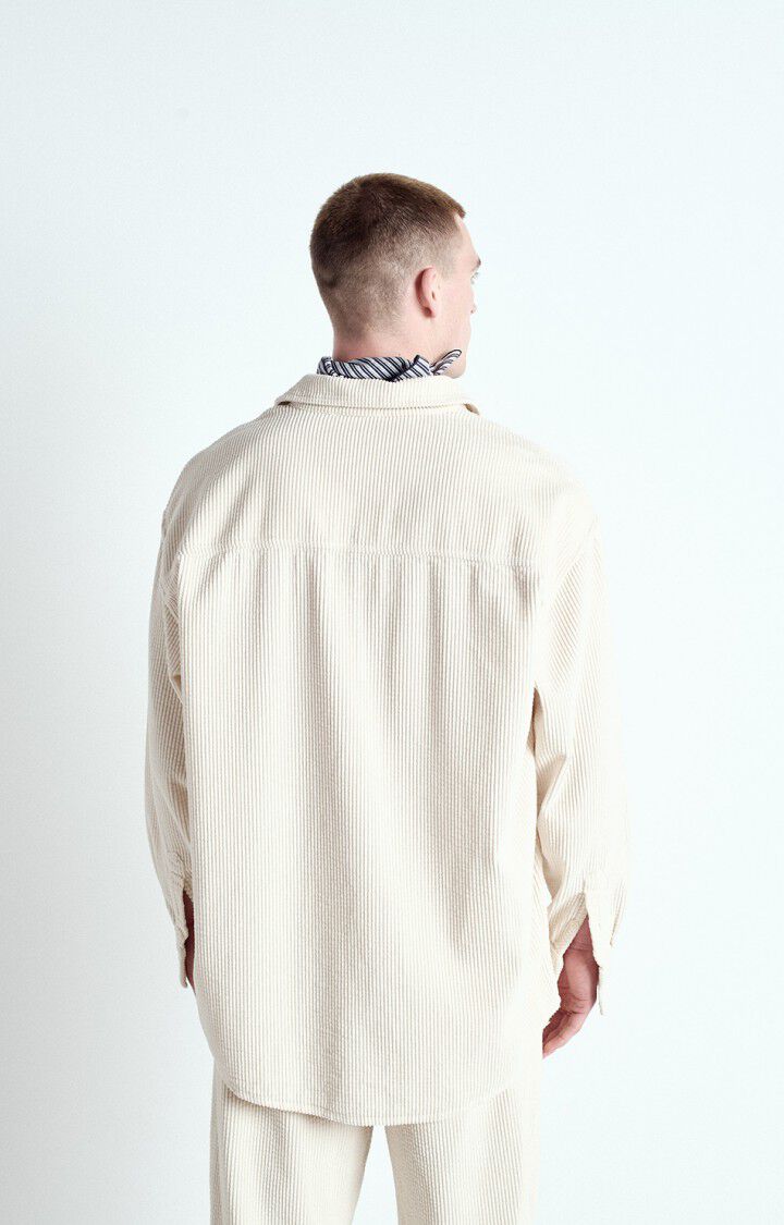 Men's shirt Padow, ECRU VINTAGE, hi-res-model