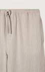 Women's trousers Kybood, BEIGE STRIPES, hi-res